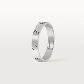 Love-vielsesring – hvitt gull – Cartier