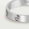 Love-vielsesring – hvitt gull – Cartier Love-vielsesring – hvitt gull – Cartier