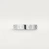 Love-vielsesring – hvitt gull – Cartier Love-vielsesring – hvitt gull – Cartier