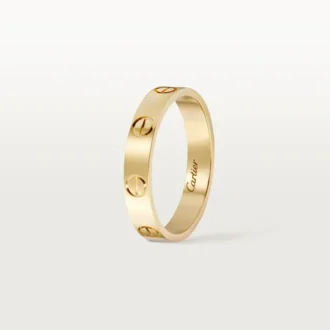 Love-vielsesring i gult gull, liten modell | Cartier Us