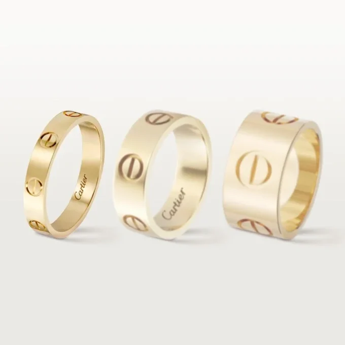 Love-vielsesring i gult gull, liten modell | Cartier Us Love-vielsesring i gult gull, liten modell | Cartier Us
