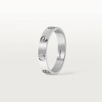 Love-vielsesring – platina – Cartier