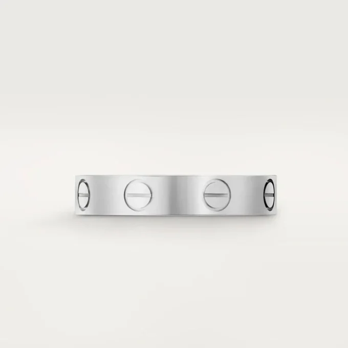 Love-vielsesring – platina – Cartier Love-vielsesring – platina – Cartier