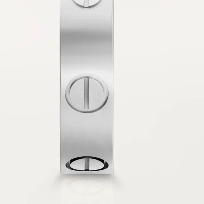 Love-vielsesring – platina – Cartier Love-vielsesring – platina – Cartier