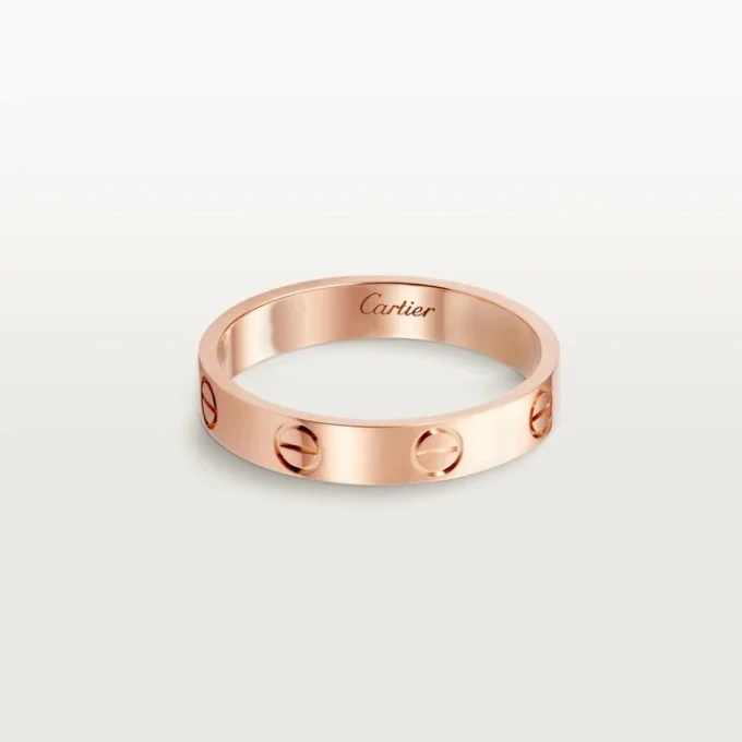 Love-vielsesring – rosa gull – Cartier Love-vielsesring – rosa gull – Cartier