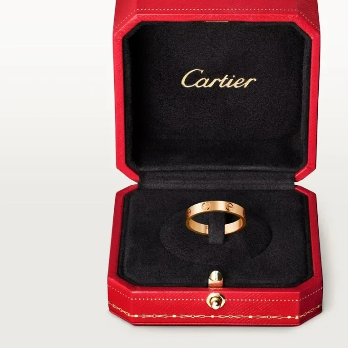 Love-vielsesring – rosa gull – Cartier Love-vielsesring – rosa gull – Cartier