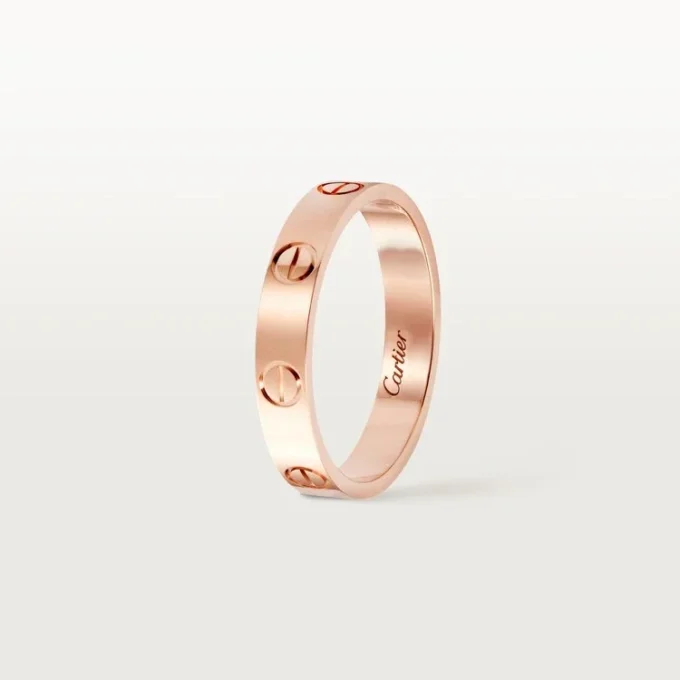 Love-vielsesring – rosa gull – Cartier Love-vielsesring – rosa gull – Cartier