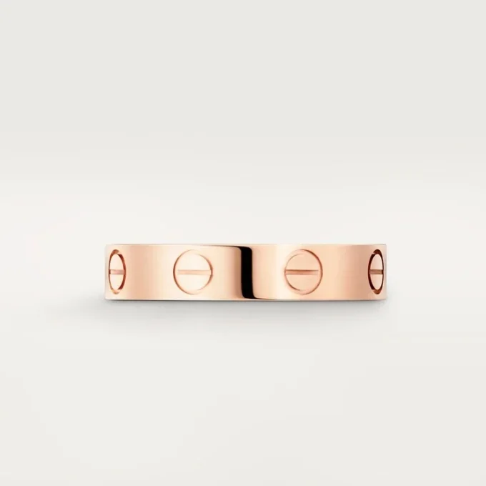 Love-vielsesring – rosa gull – Cartier Love-vielsesring – rosa gull – Cartier