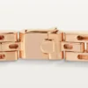 Maillon Panthere-armbånd, trippel rad, pavé