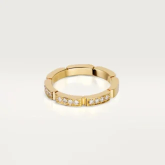 Maillon Panthere giftering – gult gull, diamanter – Cartier