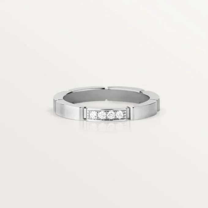 Maillon Panthere giftering – hvitt gull, diamanter – Cartier