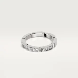Maillon Panthere giftering – hvitt gull, diamanter – Cartier