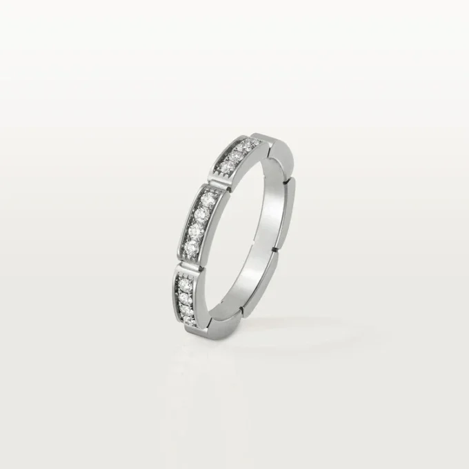 Maillon Panthere giftering – hvitt gull, diamanter – Cartier