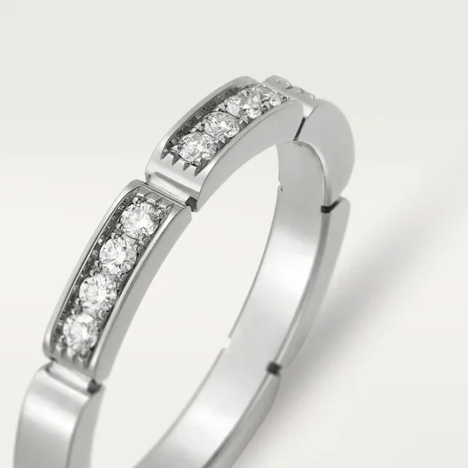 Maillon Panthere giftering – hvitt gull, diamanter – Cartier