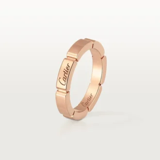Maillon Panthere giftering – rosa gull – Cartier
