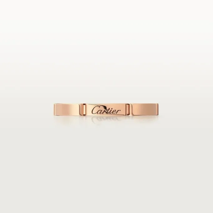 Maillon Panthere giftering – rosa gull – Cartier