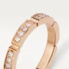 Maillon Panthere giftering – rosa gull, diamanter – Cartier