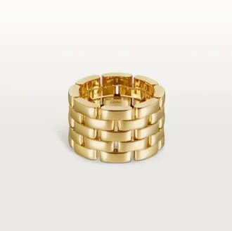 Maillon Panthere-ring – gult gull – Cartier