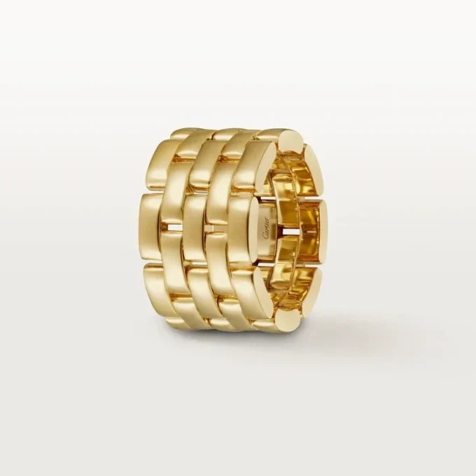 Maillon Panthere-ring – gult gull – Cartier