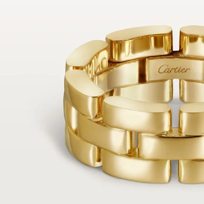 Maillon Panthere-ring – gult gull – Cartier