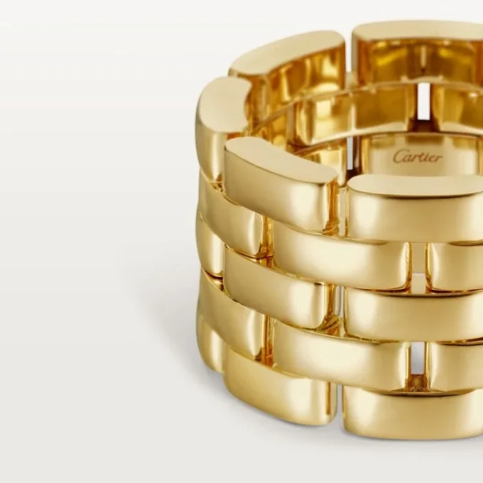 Maillon Panthere-ring – gult gull – Cartier