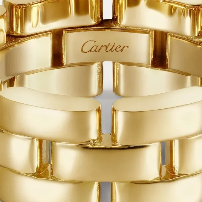 Maillon Panthere-ring – gult gull – Cartier