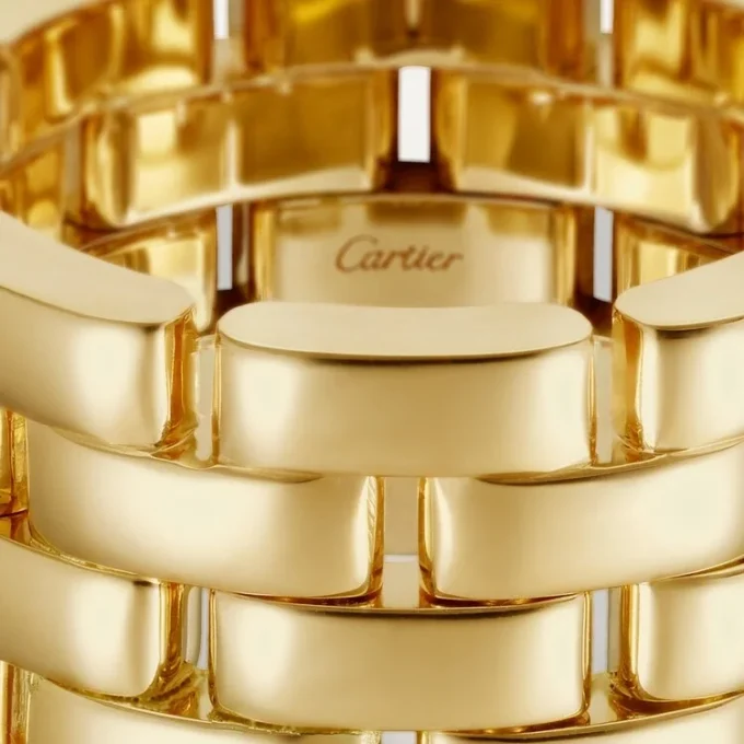 Maillon Panthere-ring – gult gull – Cartier