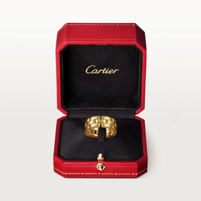 Maillon Panthere-ring – gult gull – Cartier
