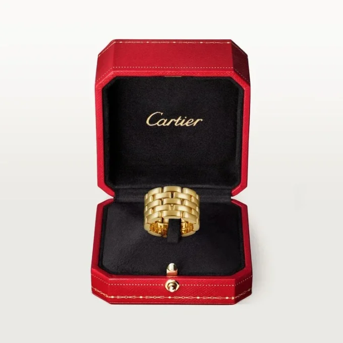 Maillon Panthere-ring – gult gull – Cartier