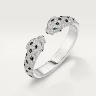 Panthere De Cartier-armbånd, leddet, pavé