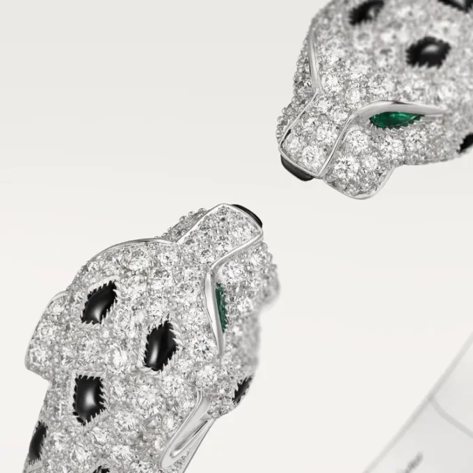 Panthere De Cartier-armbånd, leddet, pavé