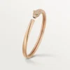 Panthere De Cartier-armbånd, liten modell, halvbelagt