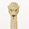 Panthere De Cartier-armbånd, liten modell, halvbelagt