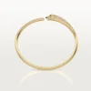 Panthere De Cartier-armbånd, liten modell, halvbelagt