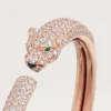 Panthere De Cartier-armbånd, liten modell, pavé