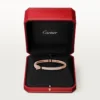 Panthere De Cartier-armbånd, liten modell, pavé