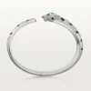 Panthere De Cartier-armbånd, medium modell, halvbelagt