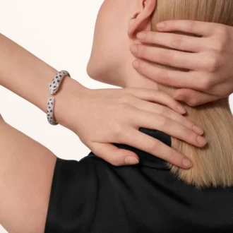 Panthere De Cartier-armbånd, medium modell, pavé