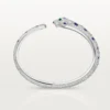 Panthere De Cartier-armbånd, medium modell, pavé
