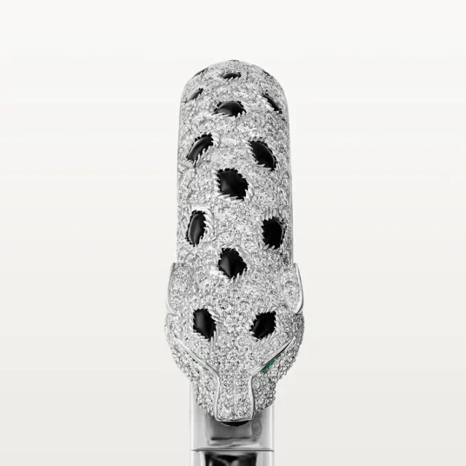 Panthere De Cartier-armbånd, medium modell, pavé