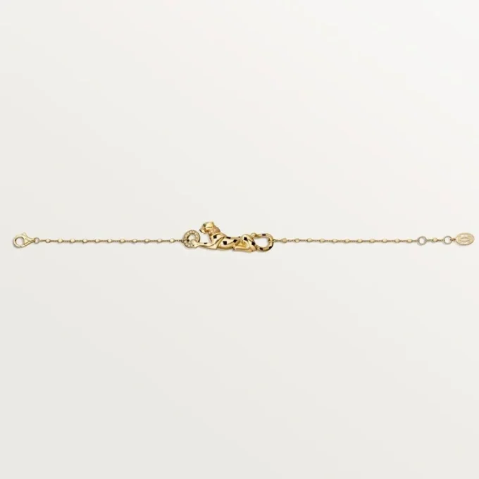 Panthere De Cartier-armbånd – gult gull, tsavorittgranater, diamanter – Cartier