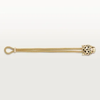 Panthere De Cartier-armbånd, på kjede, diamanter