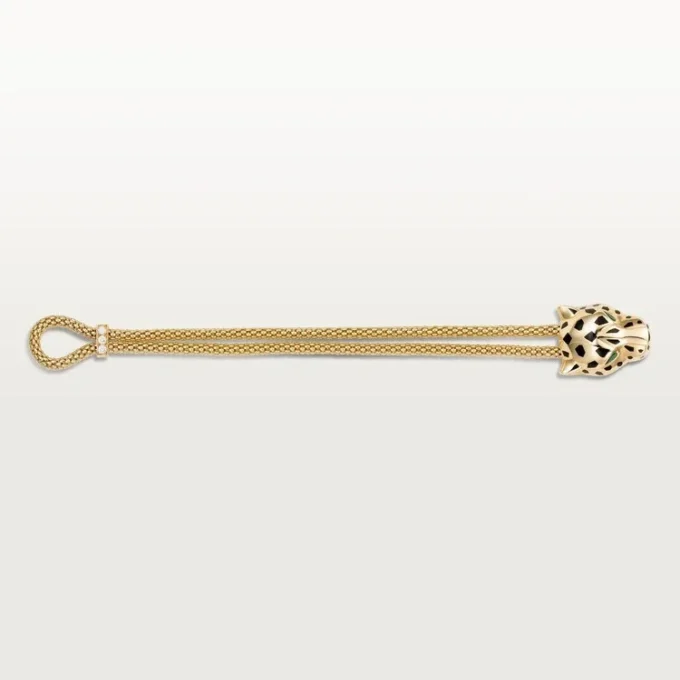 Panthere De Cartier-armbånd, på kjede, diamanter