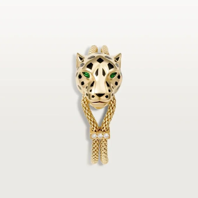 Panthere De Cartier-armbånd, på kjede, diamanter