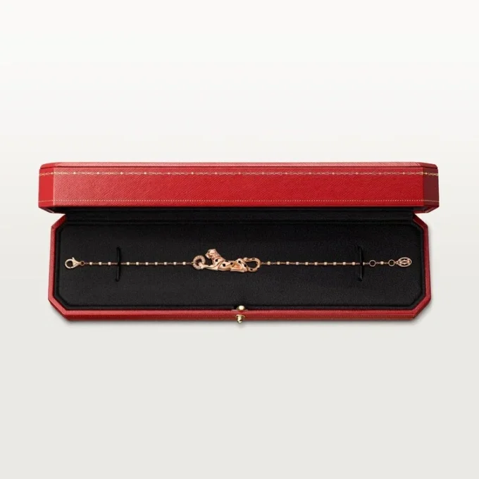 Panthere De Cartier-armbånd, på kjede, diamanter