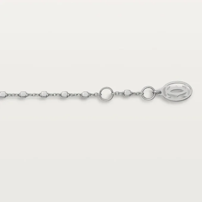 Panthere De Cartier-armbånd, på kjede, halvbelagt