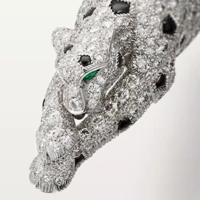 Panthere De Cartier-armbånd, pavé