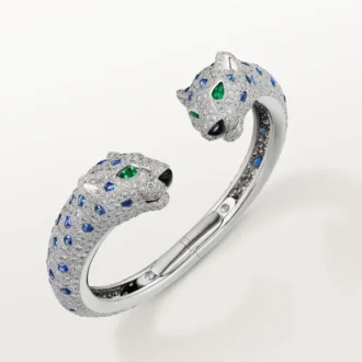 Panthere De Cartier-armbånd, safir, pavé