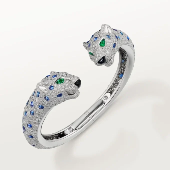 Panthere De Cartier-armbånd, safir, pavé