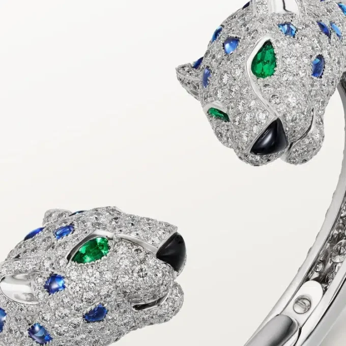 Panthere De Cartier-armbånd, safir, pavé
